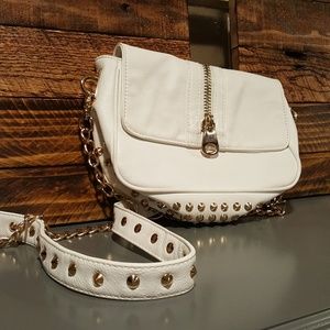 Crossbody studded purse